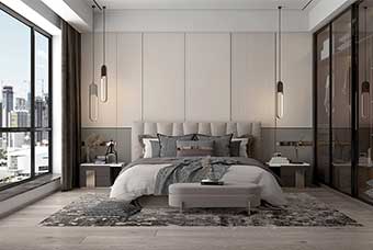 广元现代风格-卧室