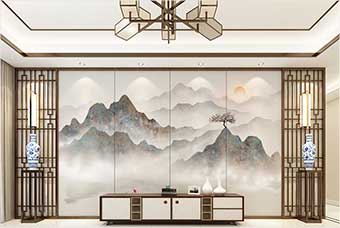 广元森佰汇航空纤维（山水画系列）