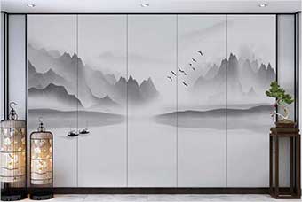 广元森佰汇航空纤维（山水画系列）